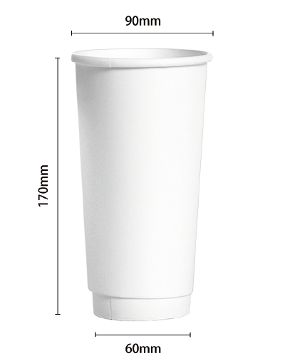 22oz Double Wall Paper Cup