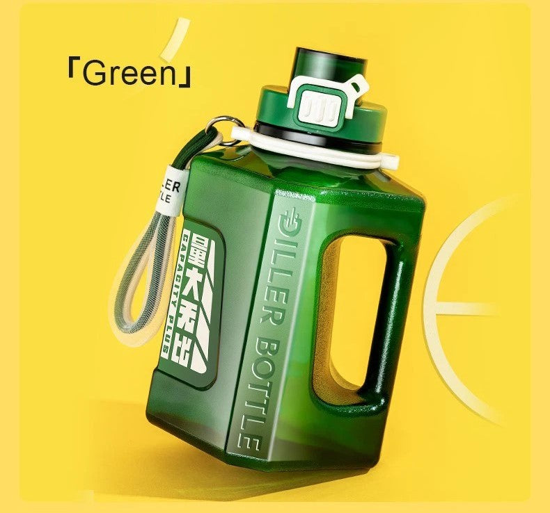 Large Capacity Square Water Bottle