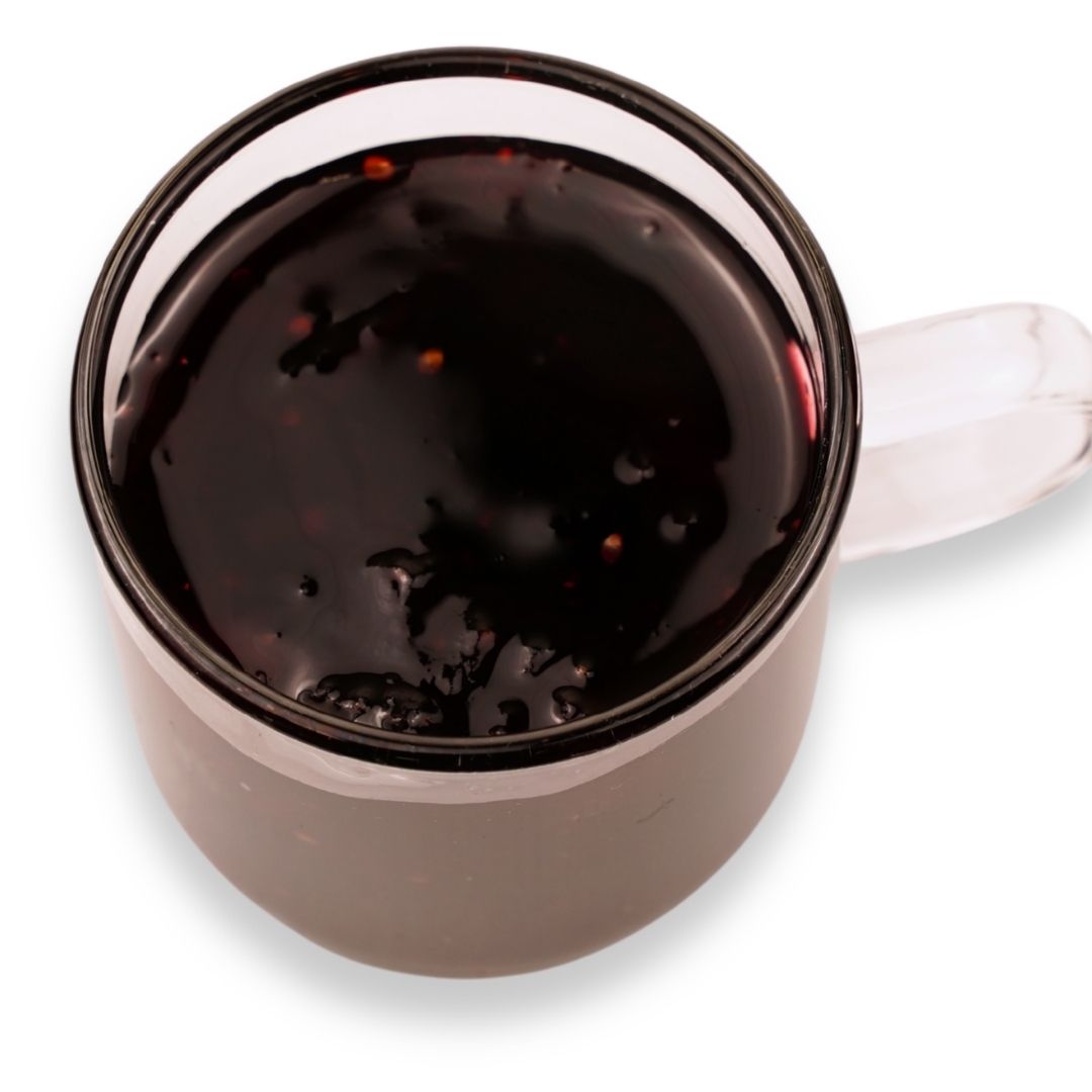 Watercome Mix Berry Puree with real strawberry, blueberry, and mulberry pieces for beverages, desserts, yogurt, and baking