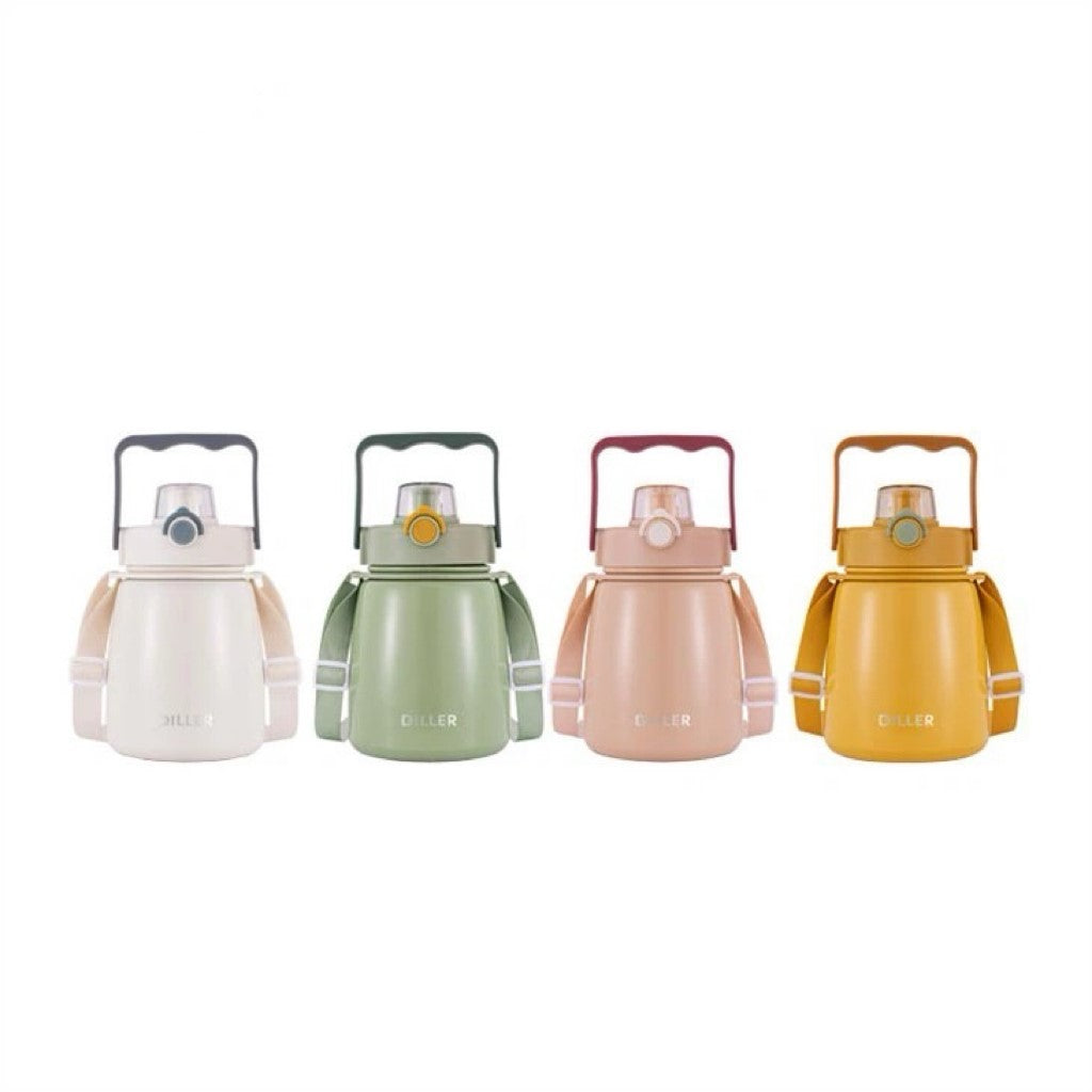 Vacuum Insulated Water Bottle With Straw