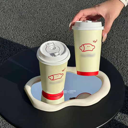 Full-Wrap Matte Printed Paper Cups