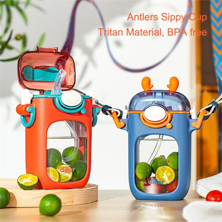 Cute Antler Water Bottle