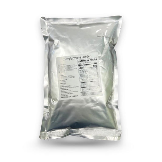 Watercome Sakura Flavor Powder with delicate floral cherry blossom notes for bubble tea milk tea and specialty beverages