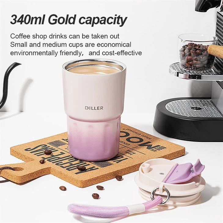 Gradient Insulated Coffee Mug