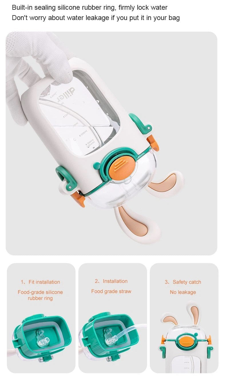 Lovely Rabbit Ear BPA-Free Water Bottle