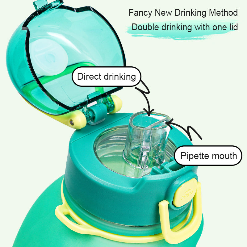 Gradient Color BPA-Free Water Bottles