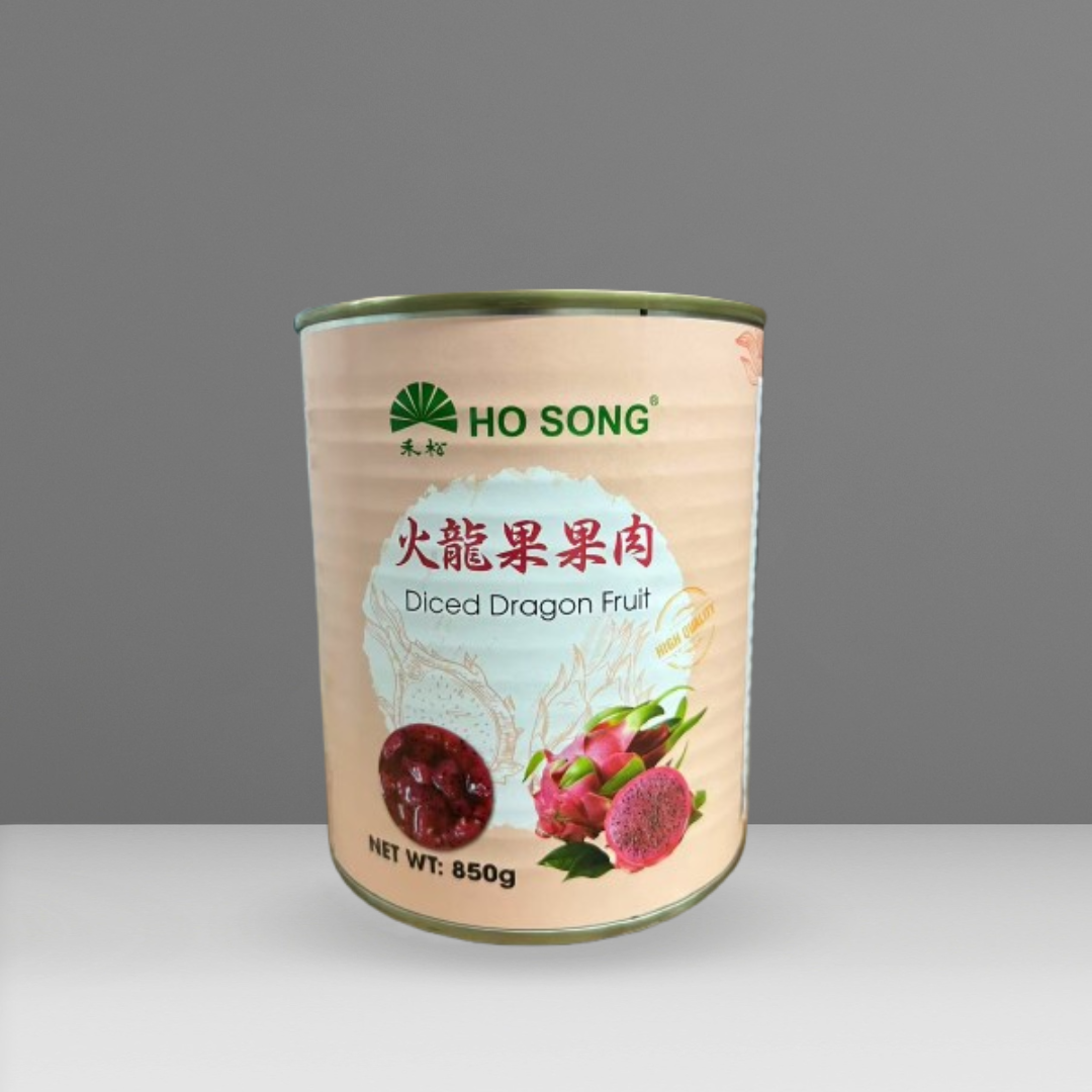 Diced Dragon Fruit