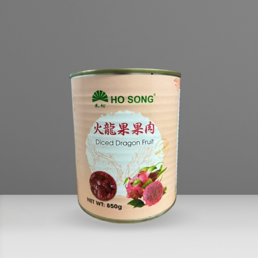 Diced Dragon Fruit