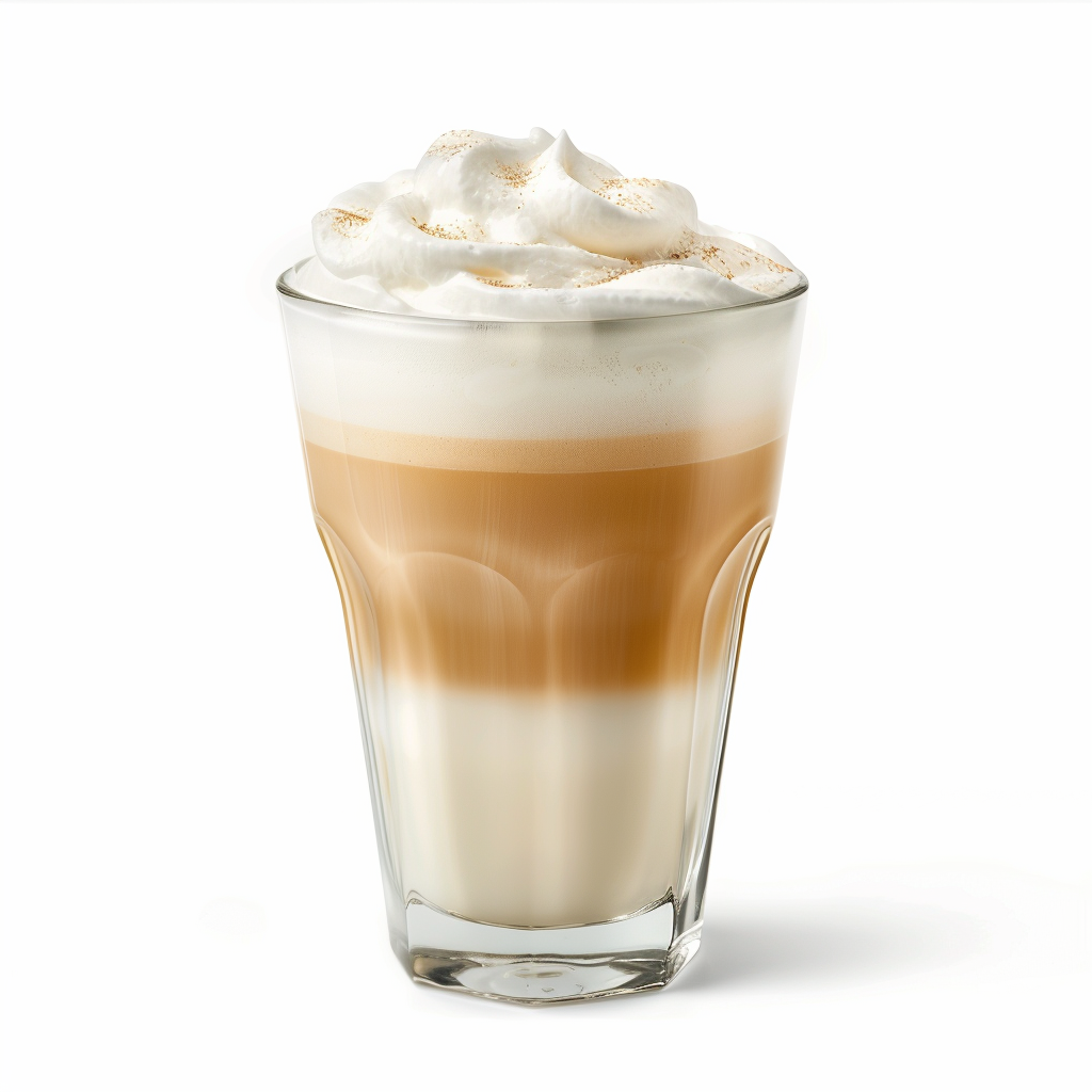 Premium milk tea topped with thick salted cream foam made from Salt Crema Whipping Powder