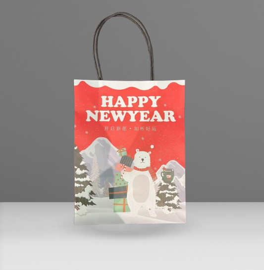 Double-Cup Paper Bag- Christmas/New Year Edition