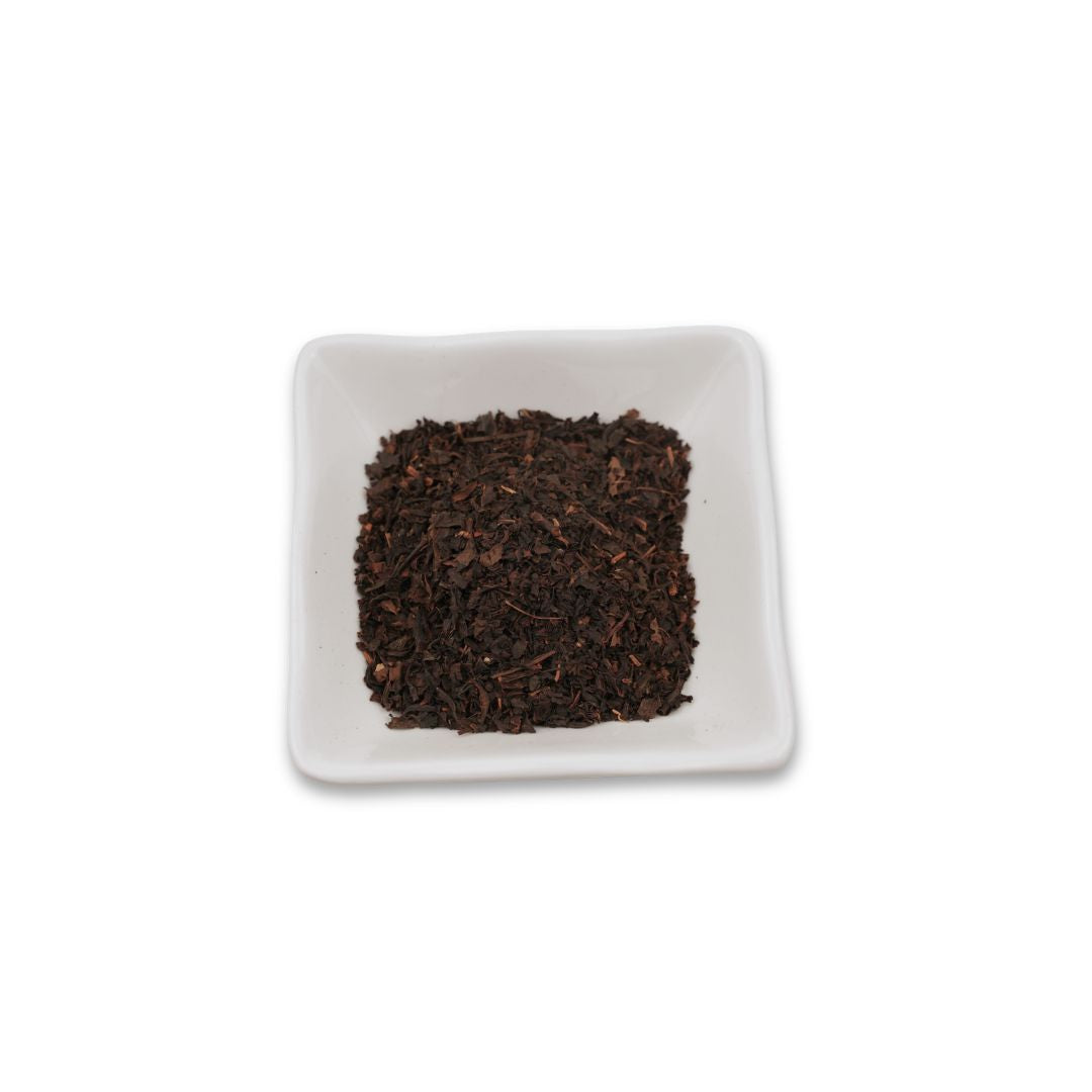 Premium Watercome Assam Black Tea loose leaves with rich malty aroma for brewing milk tea and bubble tea