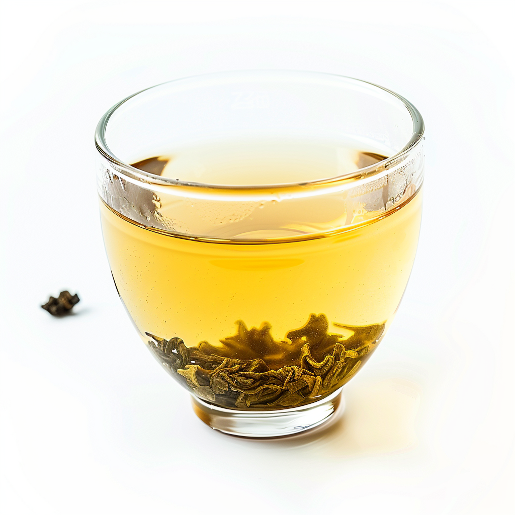 Freshly brewed Watercome Four Seasons Oolong Tea with a golden amber color, smooth floral aroma, and balanced flavor for bubble tea and daily enjoyment
