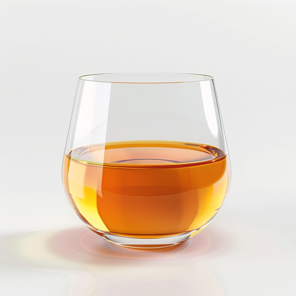 Freshly brewed Watercome Iron Guan Yin oolong tea with a golden amber color, roasted aroma, and smooth full-bodied flavor for traditional tea service or bubble tea