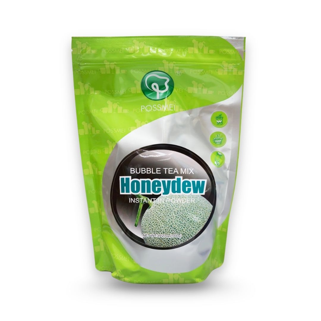 honeydew powder packaging for bubble tea milk tea and smoothie applications by Watercome
