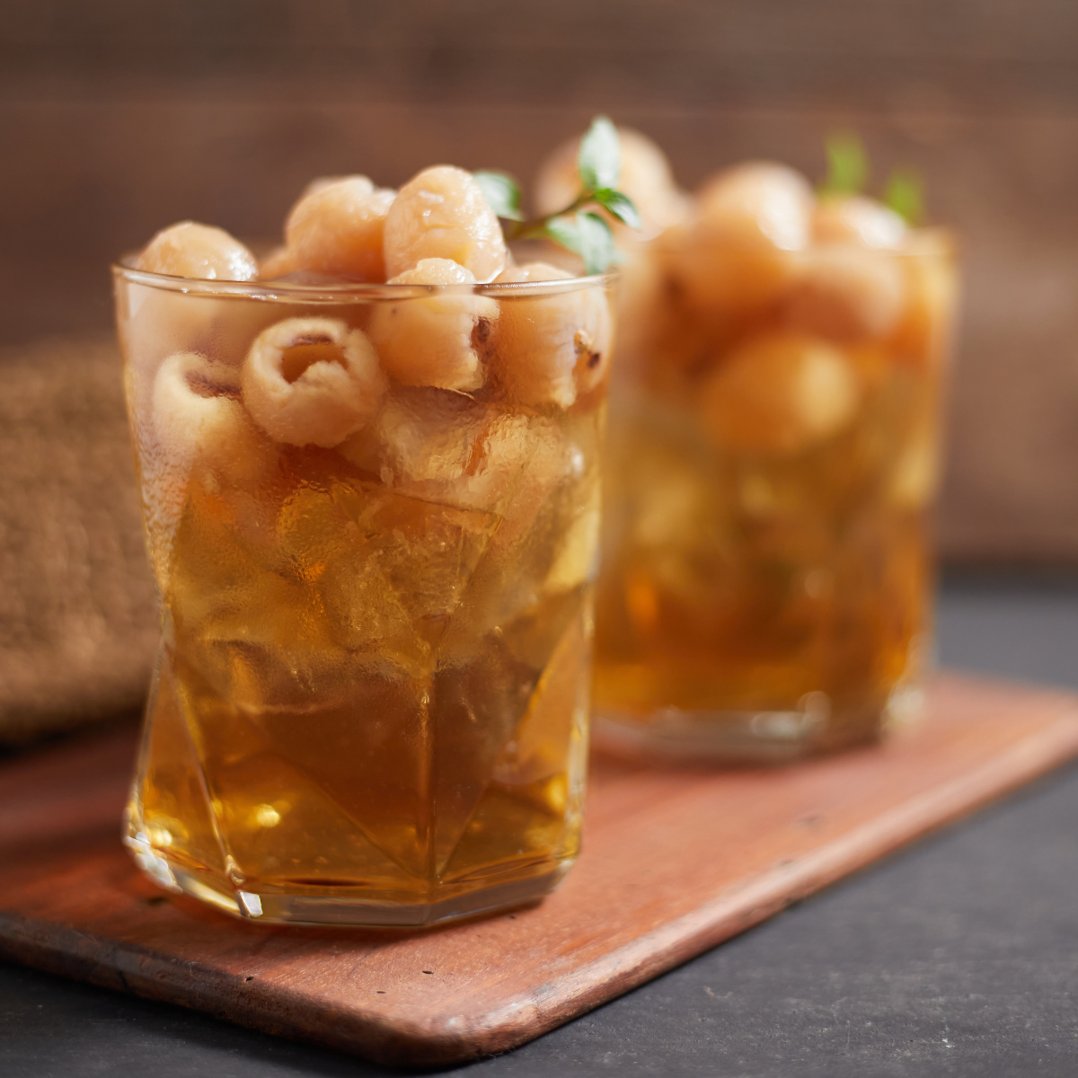 tropical longan beverage for bar menu cocktails and specialty drinks