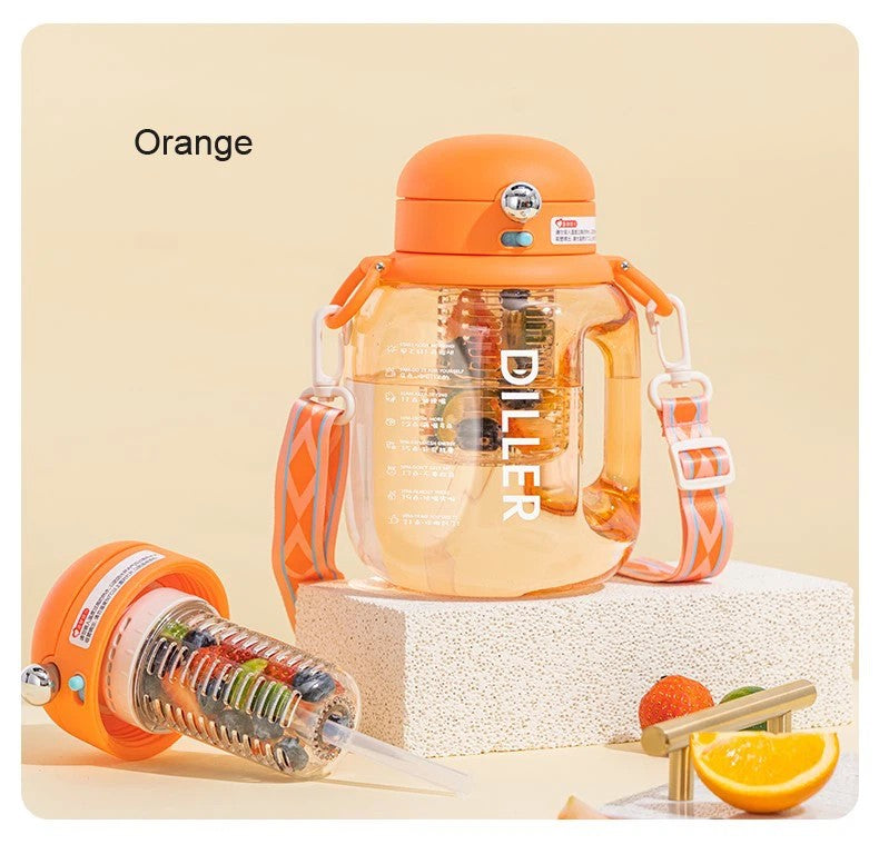 Tritan Water Bottle With Fruit Infuser