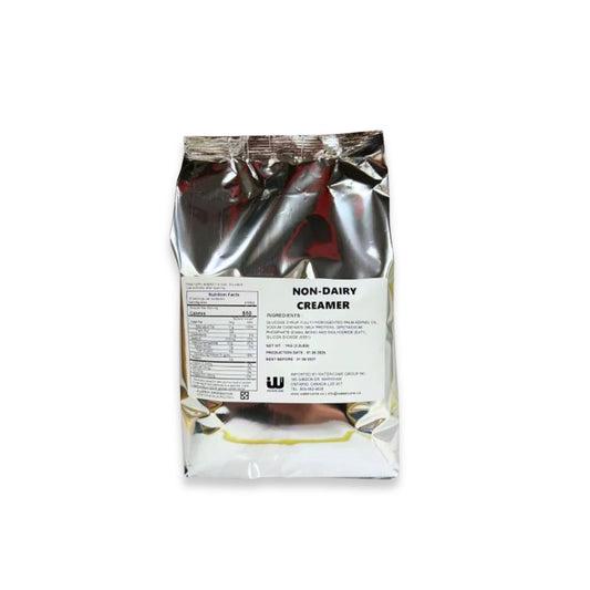 Premium non-dairy creamer powder for bubble tea, milk tea, coffee, smoothies, and specialty beverages with a rich, creamy texture and smooth taste