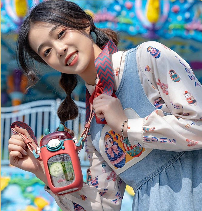 Cute Antler Water Bottle