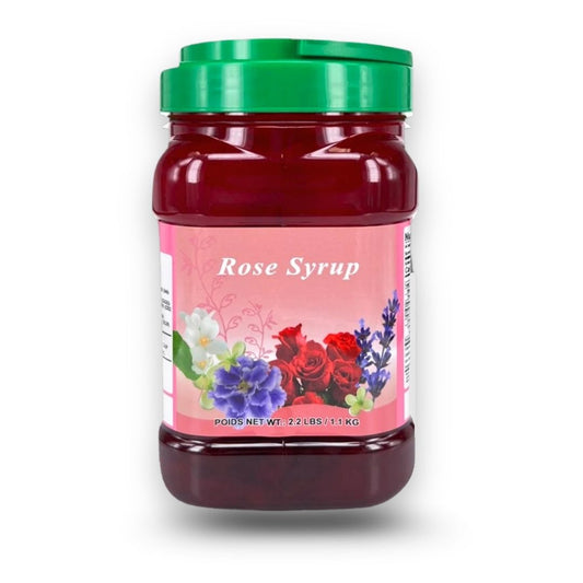 Watercome Rose Syrup for bubble tea fruit tea smoothies cocktails specialty beverages and dessert applications
