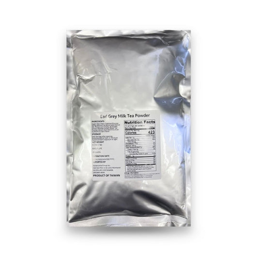 Watercome Earl Grey Milk Tea Powder with bergamot flavor for bubble tea milk tea smoothies and café drinks