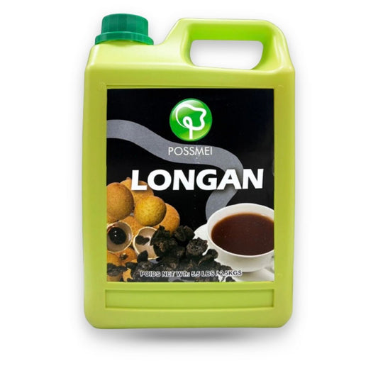 longan syrup packaging by Watercome for bubble tea milk tea and dessert drinks