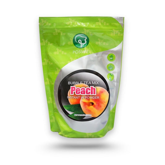 Watercome Peach Instant Powder with juicy peach flavor for bubble tea milk tea smoothies and dessert drinks