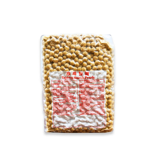 Watercome premium tapioca starch pearls for bubble tea, chewy boba pearls made in Taiwan, ideal for milk tea, brown sugar boba, cafés, restaurants, and home use