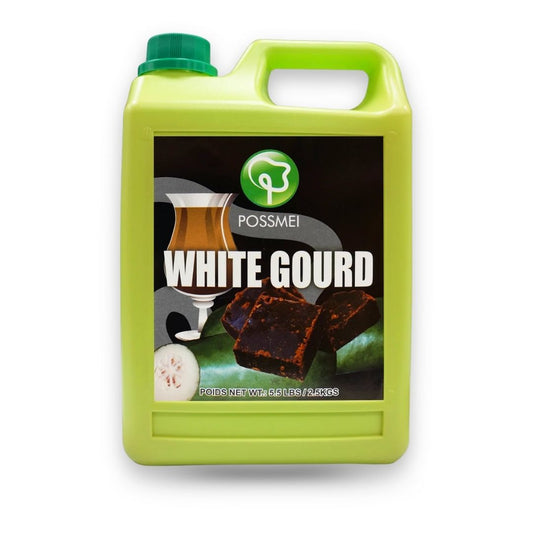 Watercome Winter Melon Syrup for bubble tea milk tea smoothies slush drinks cocktails and dessert applications